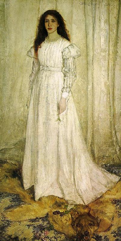 James Abbott McNeil Whistler Symphony in White 1